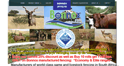 Desktop Screenshot of bonnox.co.za